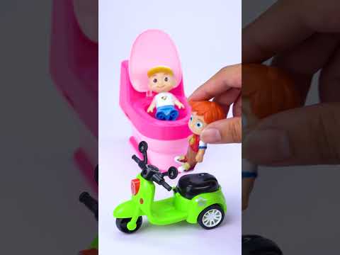 Cocomelonのミニバイクとトイレが面白くて満足できる！ベストコレクションレビュー #asmr