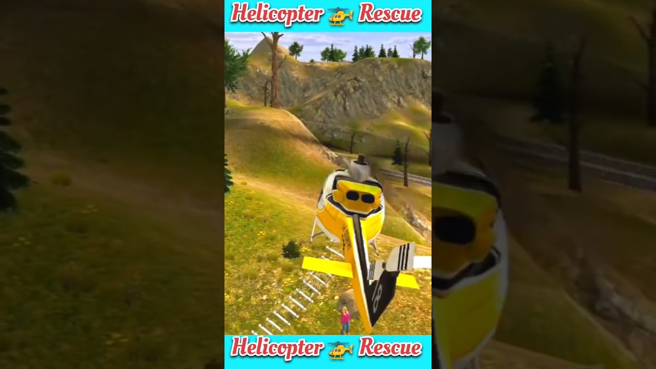 Realistic Helicopter 🚁 Emergency Rescue | Life Saving Mission 