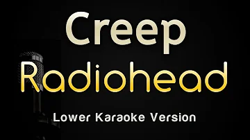 Creep - Radiohead (Karaoke Songs With Lyrics - Lower Key)