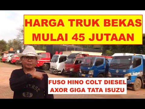 MAU KAYA RAYA⁉️ BELI TRUK BEKAS MURAH BUAT USAHA‼️ MULAI 45 JUTA DYNA FUSO HINO AXOR GIGA UD TRUCKS