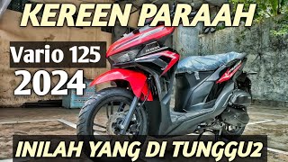 kereen paraah‼️gak Salah Honda hadirkan vario 125 cbs warna terbaru 2024 ini Masih hangaat mas bro