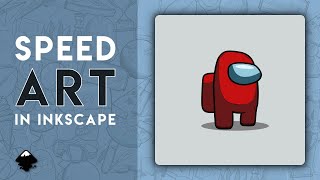 Among Us | Speed Art | Inkscape