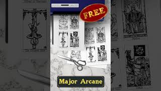 Free Major Arcane Tarot Self-Printable Cards