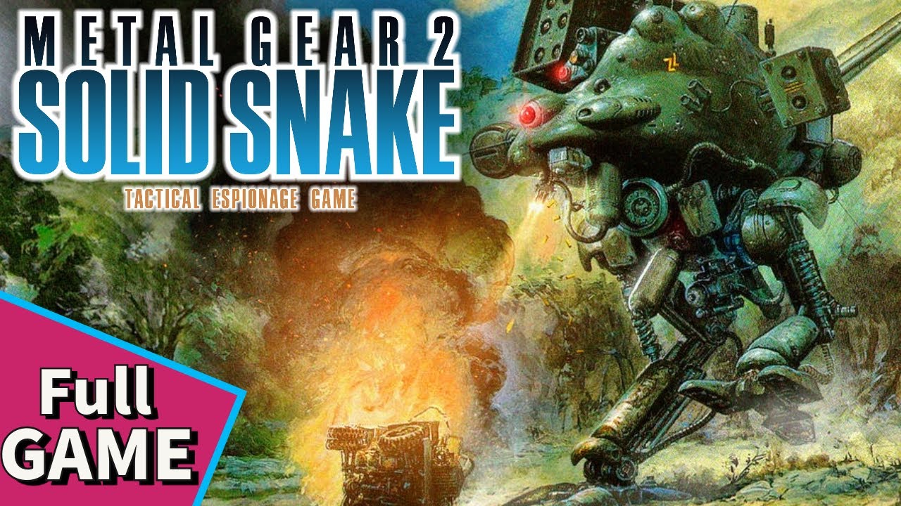 METAL GEAR 2 SOLID SNAKE MSX2取説無し動作未確認