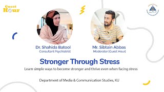 Stronger Through Stress: Thrive with Dr. Shahida Batool