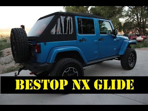 How to Install the Bestop NX Glide soft top for Jeep JK's