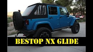 How to Install the Bestop NX Glide soft top for Jeep JK's screenshot 5