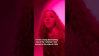 I wrote a song about being one of the “witches” that got burned at the stake #songwriting