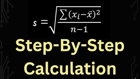 How to Find Sample Standard Deviation in Minutes!