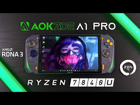 The AOKZOE A1 Pro Is The First RYZEN 7840U RDNA3 APU Hand Held And Its Up For Sale Now
