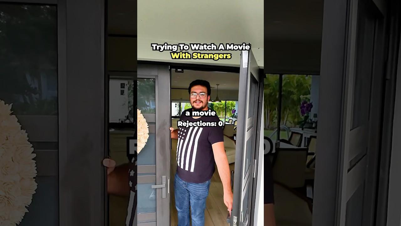 Trying To Watch A Movie With Strangers