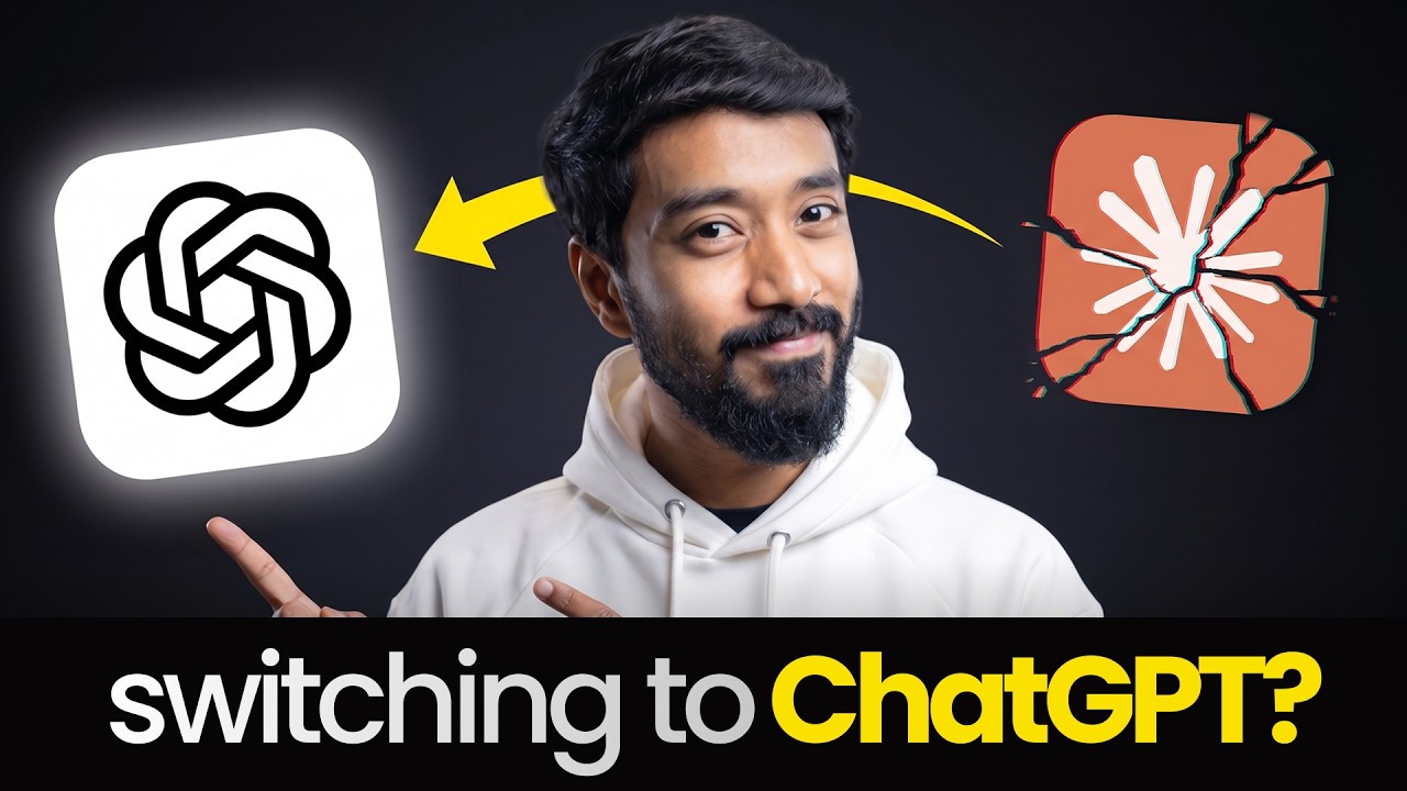 Comparison of Claude vs ChatGPT interfaces