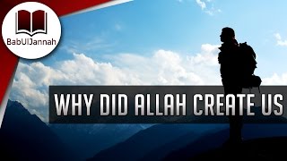 Why Were You Created?  | Powerful Reminder | BabUlJannah