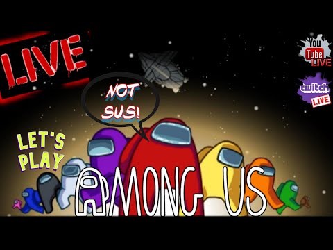 (LIVE) AMONG US=RED IS NOT ALWAYS SUS (LIVE)