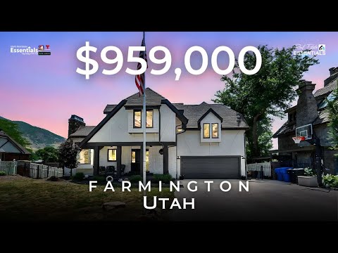 1371 Swinton Ln, Farmington, UT home video tour