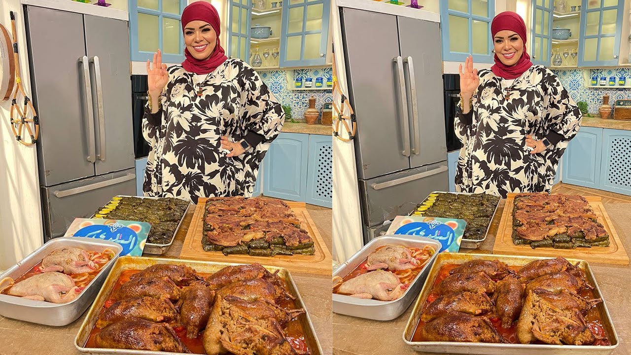 البلدي يوكل مع الشيف نونا | ورق عنب بالاستيك - حمام محشي بالفرن