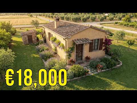 Video 7 CITTÀ ITALIANE dove le CASE costano meno di 30.000 euro (e perche? NESSUNO le compra)