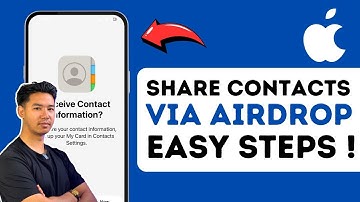 How To Share Contacts To Another iPhone via AirDrop