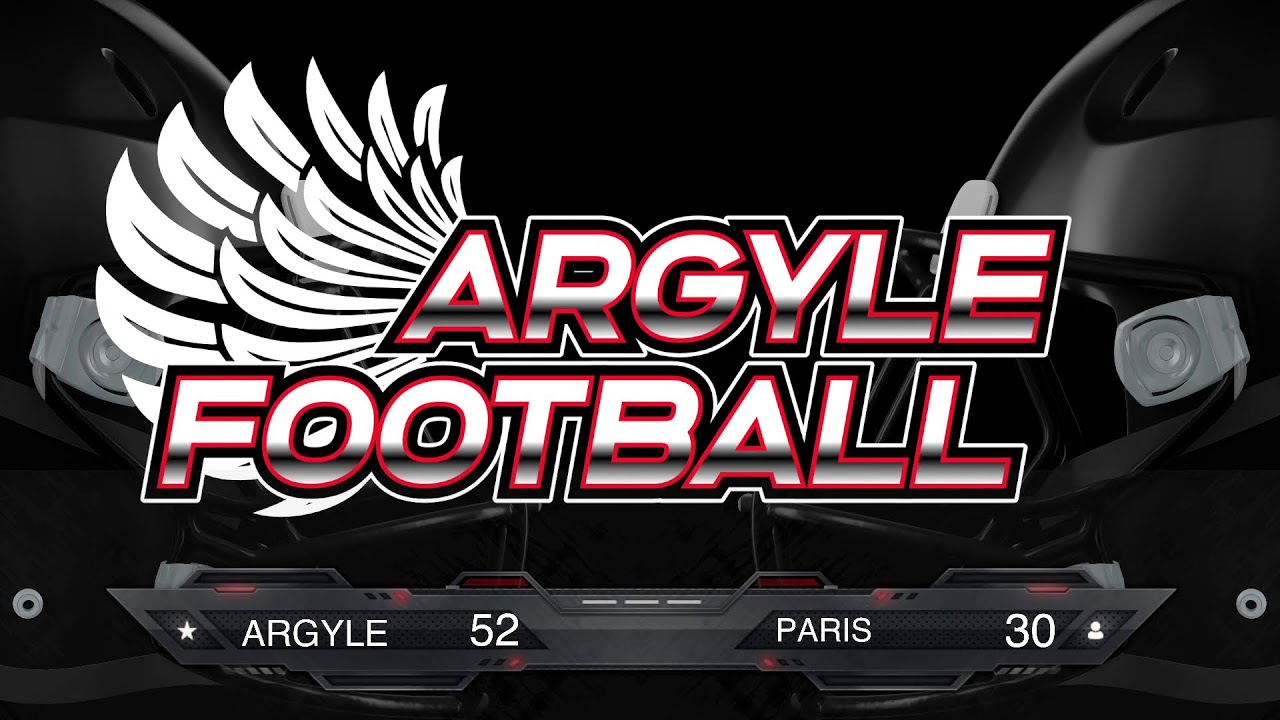 argyle eagle football vs paris 11 5 21 senior night youtube