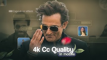 How to Make 4K CC Effect in Capcut - like a Pro !