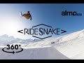 360 video Snowboard : Ride the Snake, top to bottom - Almo