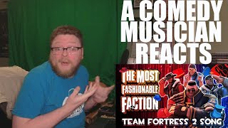 A Comedy Musician Reacts | THE MOST FASHIONABLE FACTION - The Stupendium ft. HARRY101UK [REACTION]