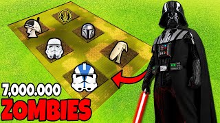 Every STAR WARS Army VS 7 MILLION ZOMBIES! - UEBS 2: Ultimate Epic Battle Simulator 2