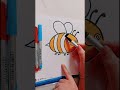 How to bee drawing#easy#forkids& beautiful#shortvideo