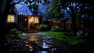 Peaceful Japan Rain Night 🌙 Relaxing Piano &amp; Calm Sleep Sounds