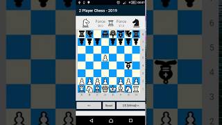 Android Game Play: 2 (Two) Player Chess screenshot 2