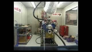 JMacPerformance built Ford 351 Cleveland on the dyno 450 horsepower - 475 LBFT