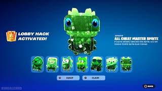 How to Get Cheat Master Klombo Sprite Admin Panel NAME FREE in Fortnite (Lobby Hack Activated Codes)