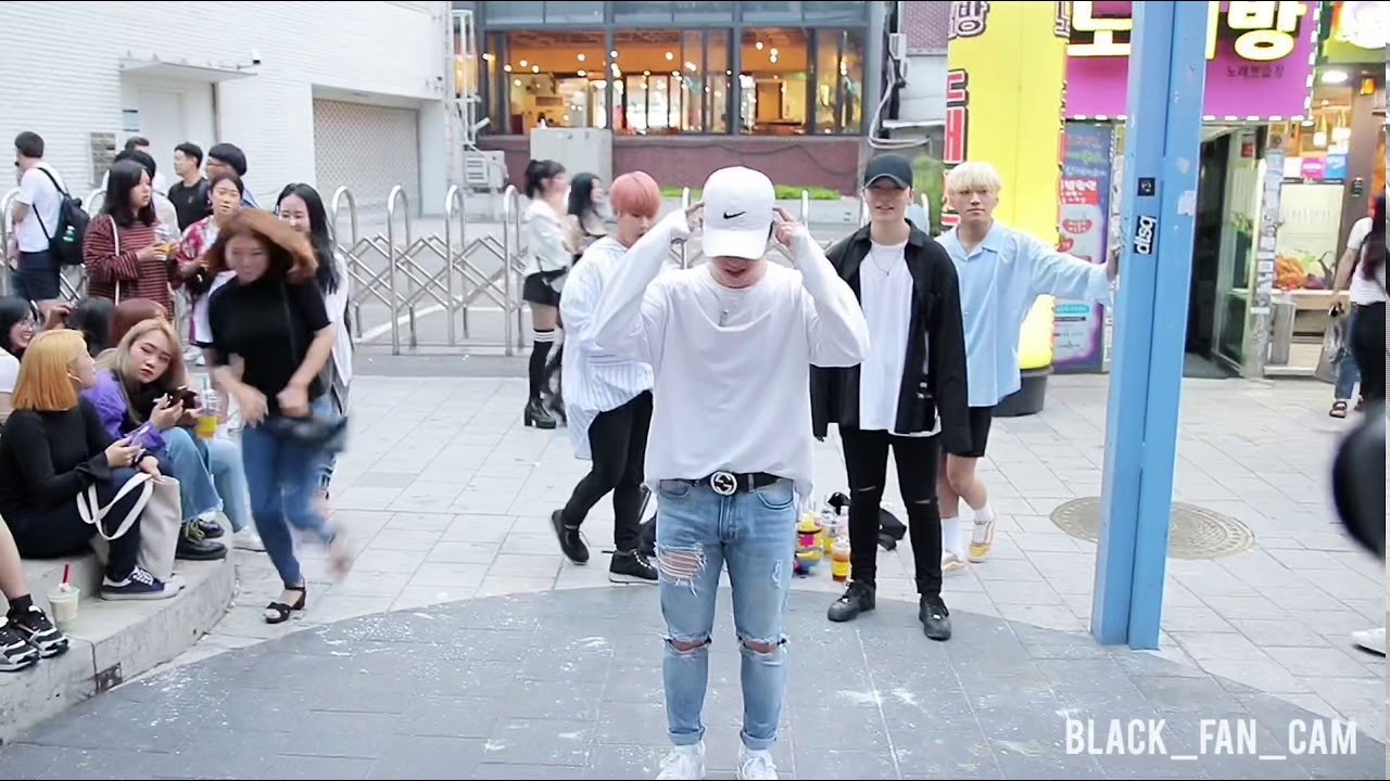 [innerS _ 이너스] 180619 효진, 유성, 태영, 태유 홍대공연 2차 / 블랙핑크 - 뚜두뚜두 (이태영 solo)