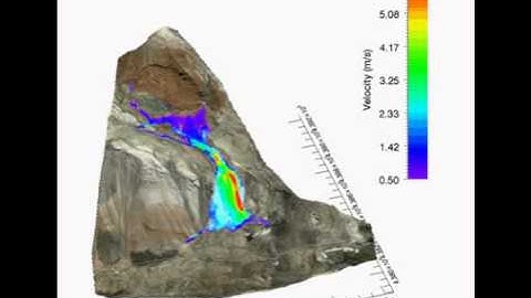 Pilot project for numerical model of landslide in Zerafshan valley