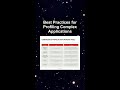 Best Practices for Profiling Complex Applications #ai #artificialintelligence #machinelearning Best