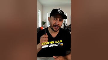 $300 Per Hour with ChatGPT Side Hustle! 🔥