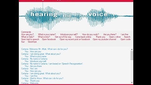 Speech recognition application in c# (Csharp) Jarvis ,Visual Studio