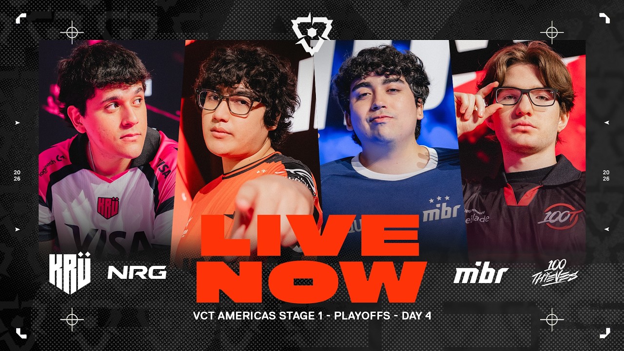 MIBR vs 100T - VCT Americas Stage 1 Playoffs - Day 4