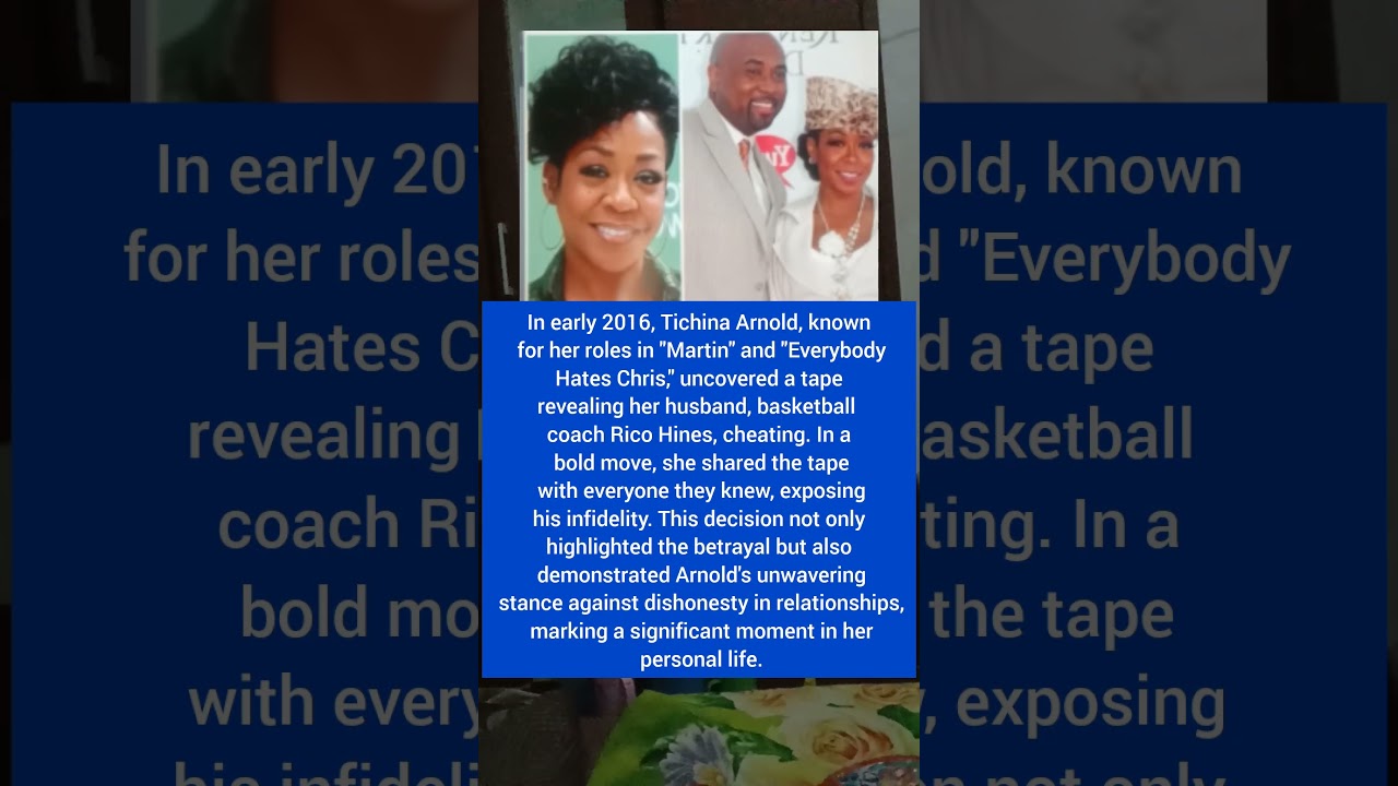 Tichina Arnold exposes Rico Hines: standing firm in love 