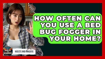 How Often Can You Use A Bed Bug Fogger In Your Home? - Insects and Invaders
