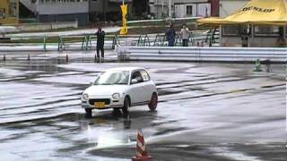 2010920 ダイハツオプティL300S AspテクニカルジムカーナRd4 第2ヒート