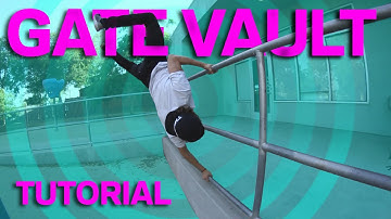 GATE VAULT Parkour Tutorial (Jesse La Flair)