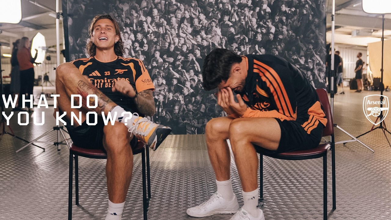 RICHY VS KAI 👀🤣 | What Do You Know ❓ | Havertz and Calafiori go head-to-head