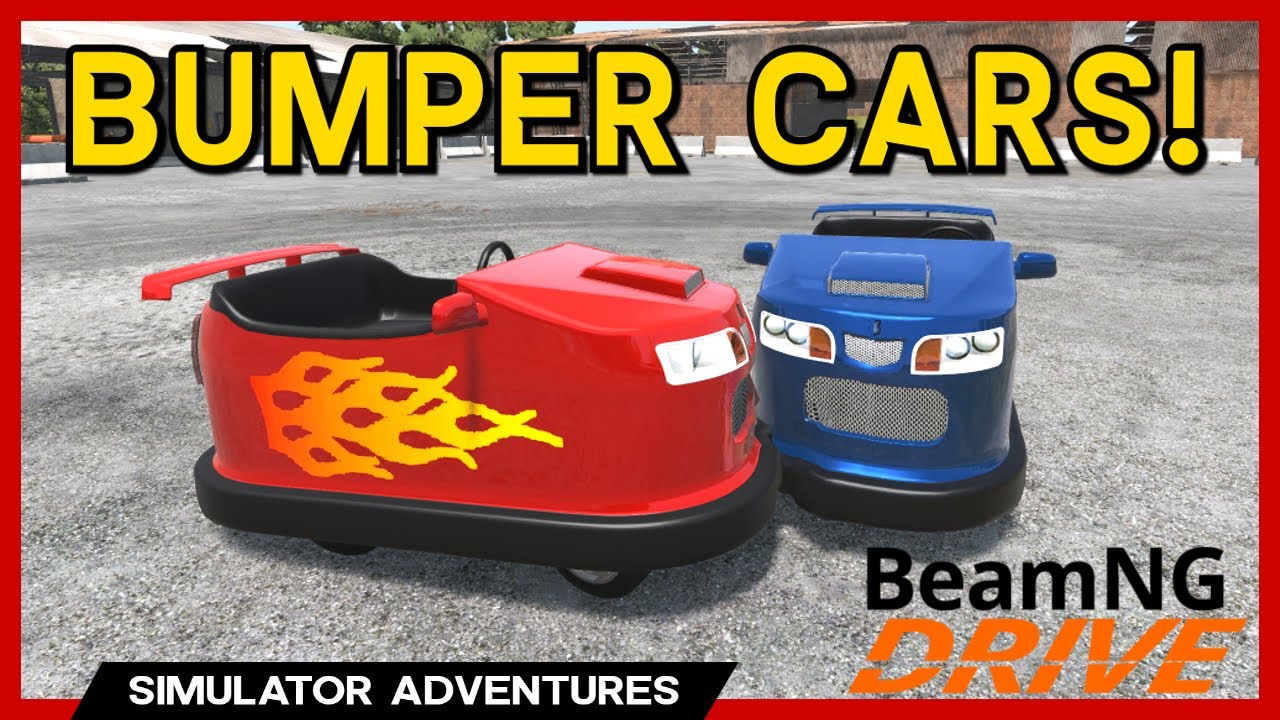BeamNG CRAZY BUMPER CARS! Automation Mod YouTube