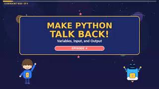 Python Variables, Input and Output