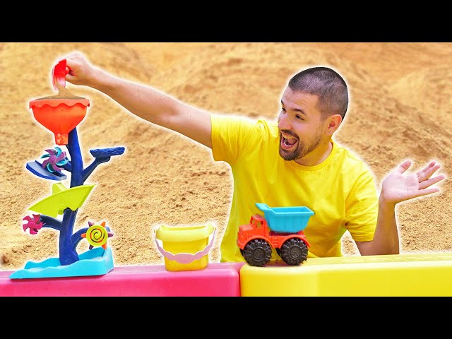 Hape - Mulino ad Acqua e Sabbia 18 M+| Divertente Giocattolo