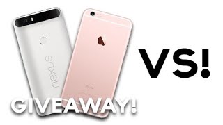 iPhone 6s Plus vs Nexus 6P - Amazing Giveaway! #FantasTech4