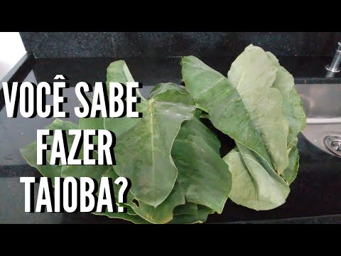 Como fazer TAIOBA refogada do jeito certo - MACIA e não pinica | La ...