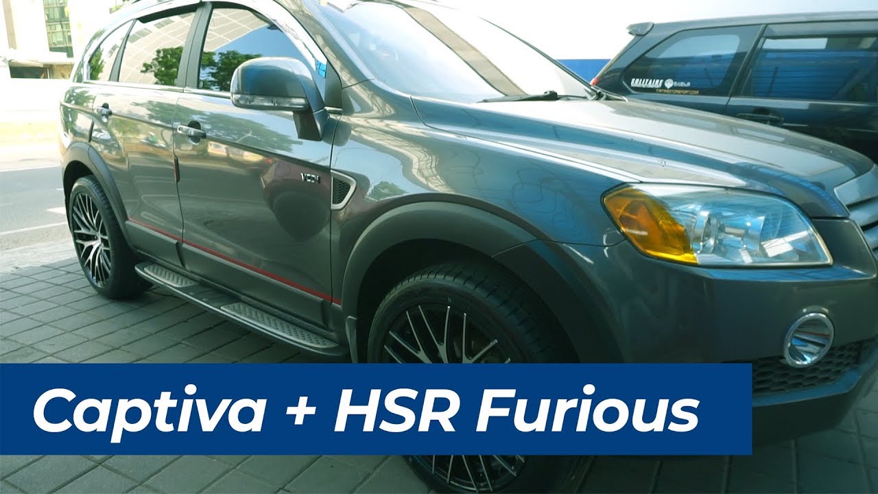 Modifikasi Chevrolet Captiva Menggunakan HSR Wheel Furious YouTube