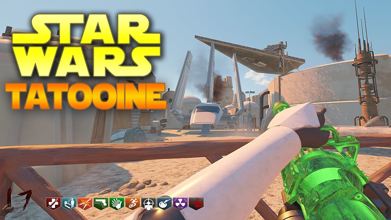 RANCOR BOSSFIGHT in Star Wars Zombies (black ops 3 custom zombies ...